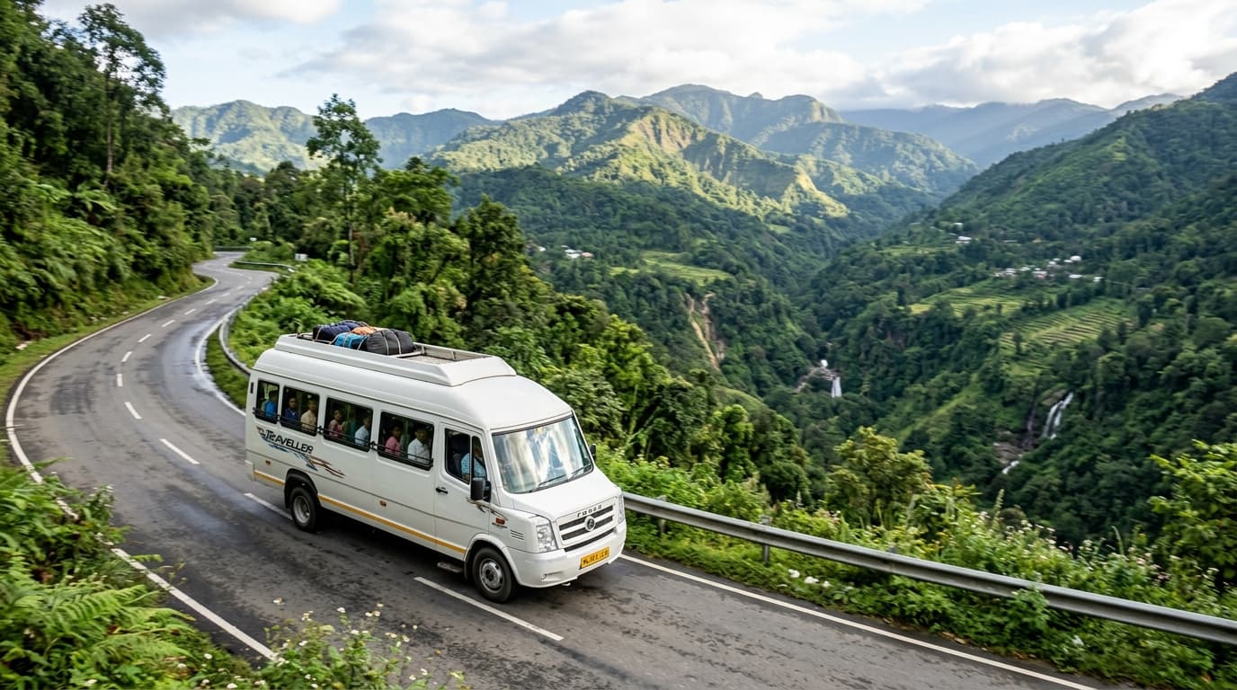 25 Seater Tempo Traveller