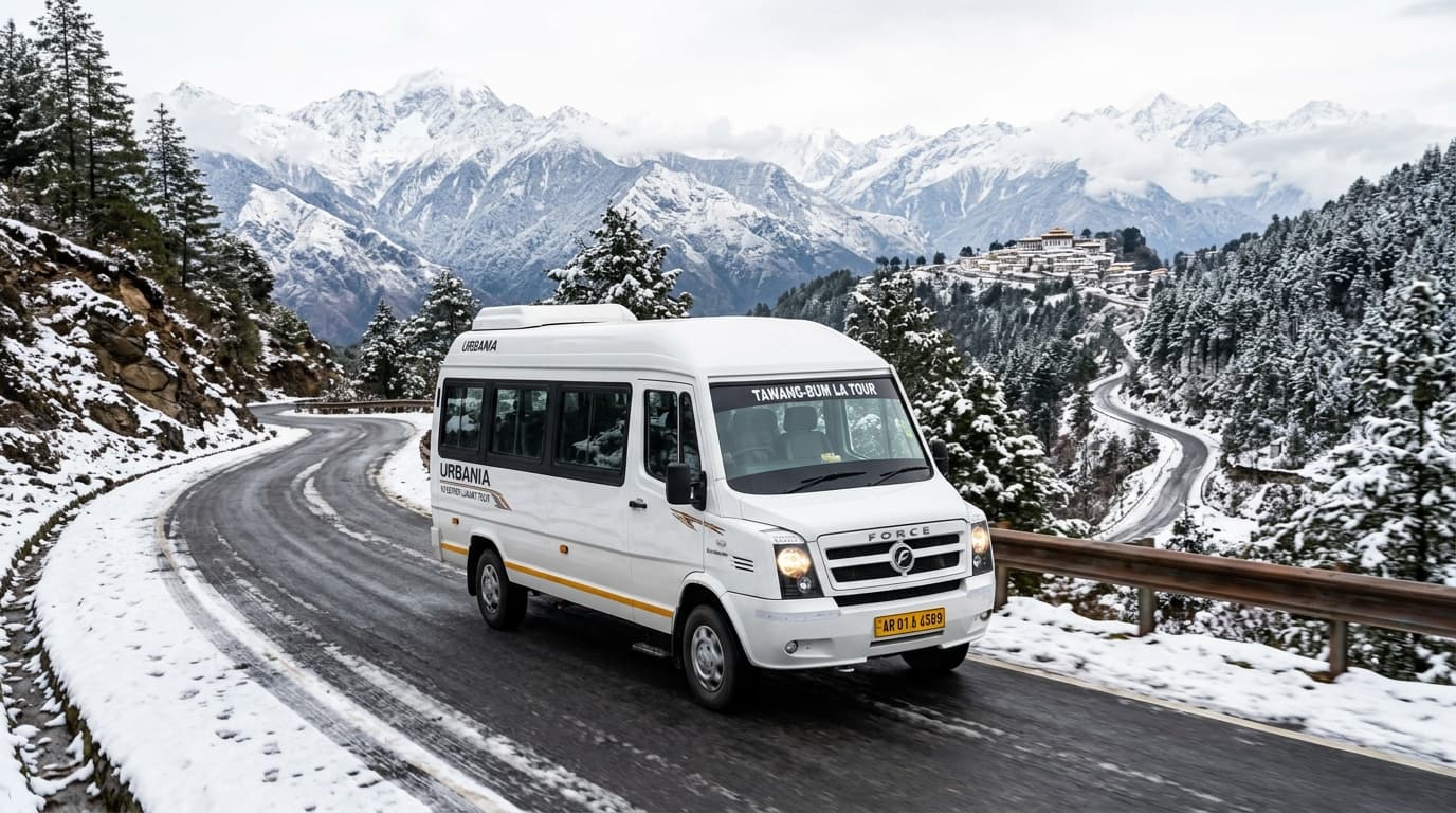 Tempo Traveller and Force Urbania